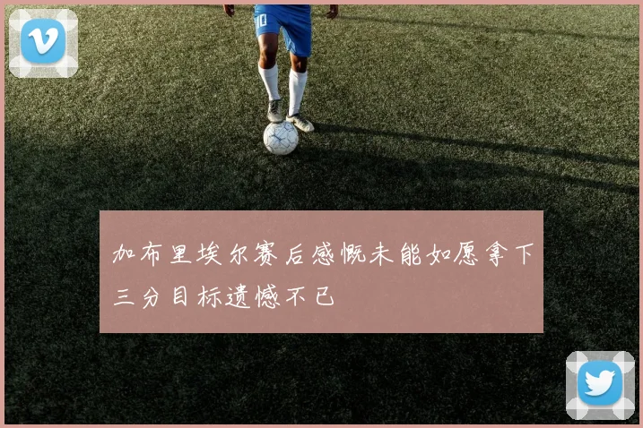 加布里埃尔赛后感慨未能如愿拿下三分目标遗憾不已